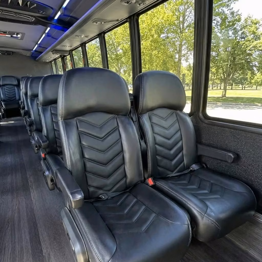 russellville 28 passenger minibus seating