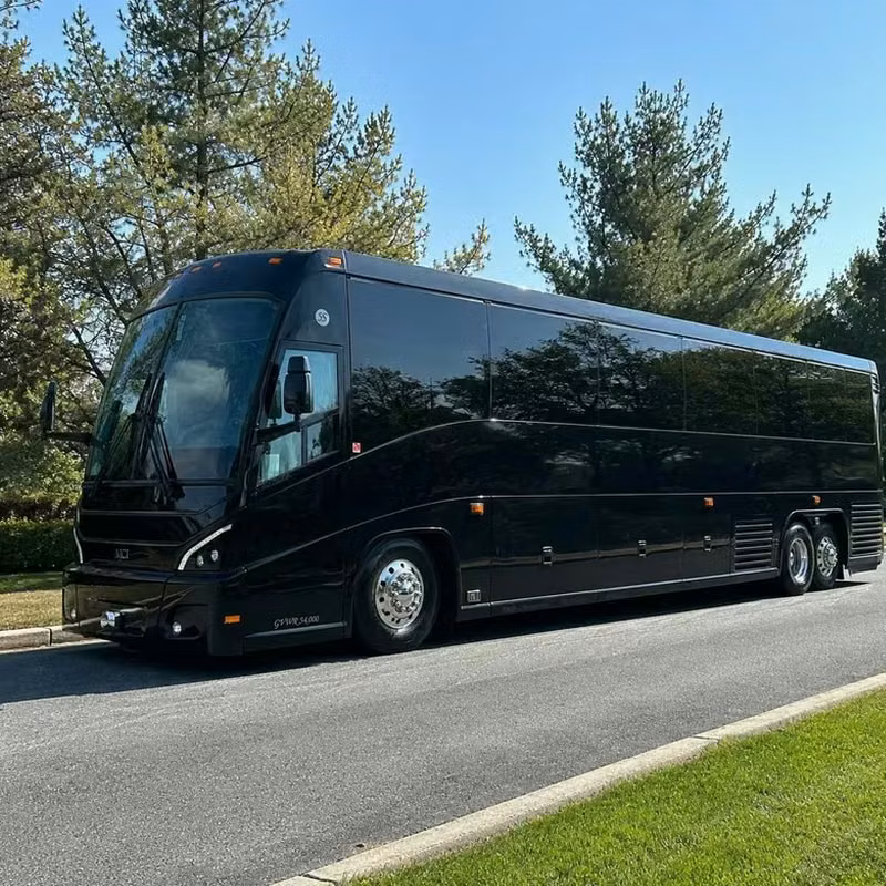 russellville airports charter bus guide