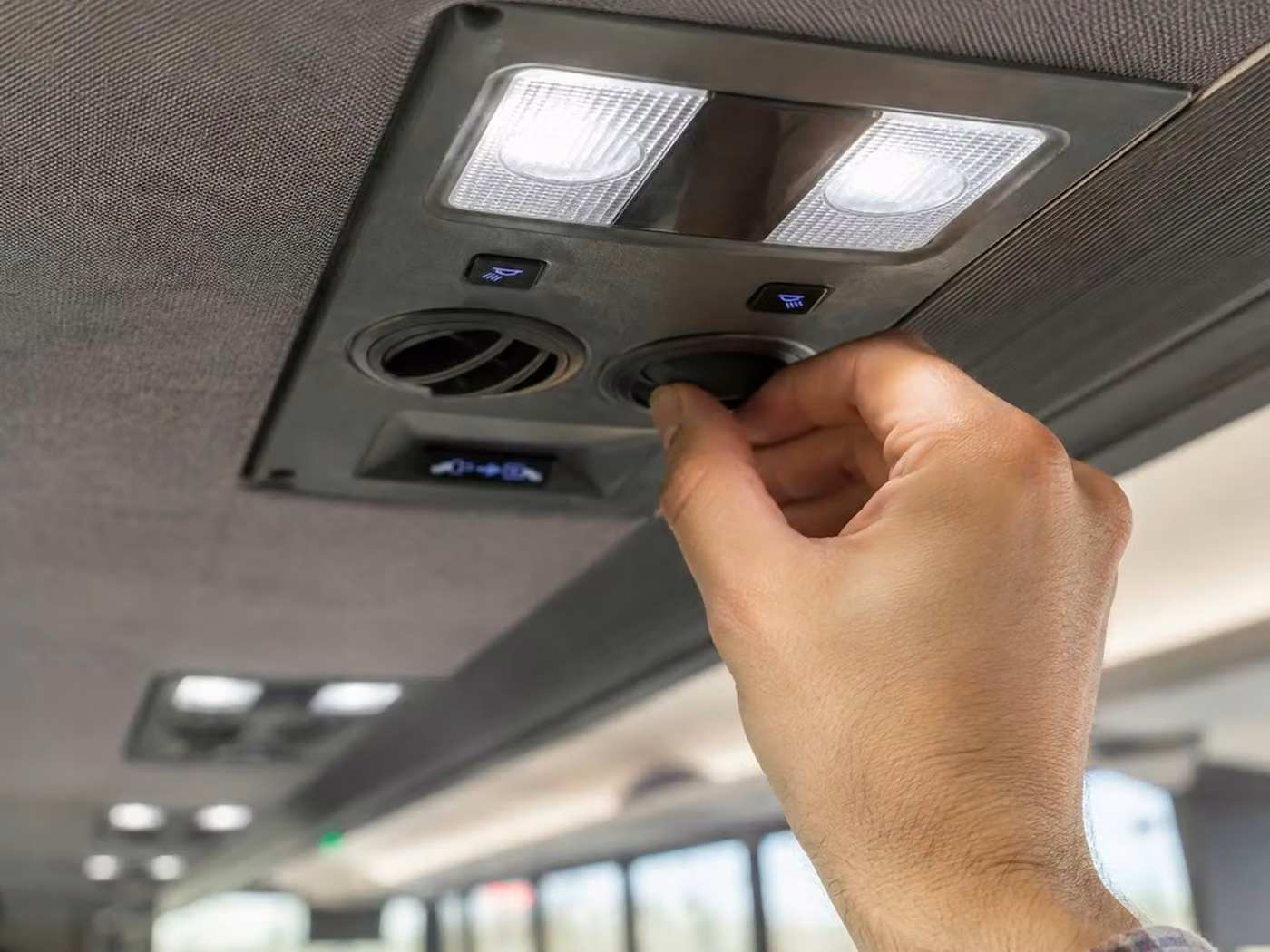 russellville charter bus climate control