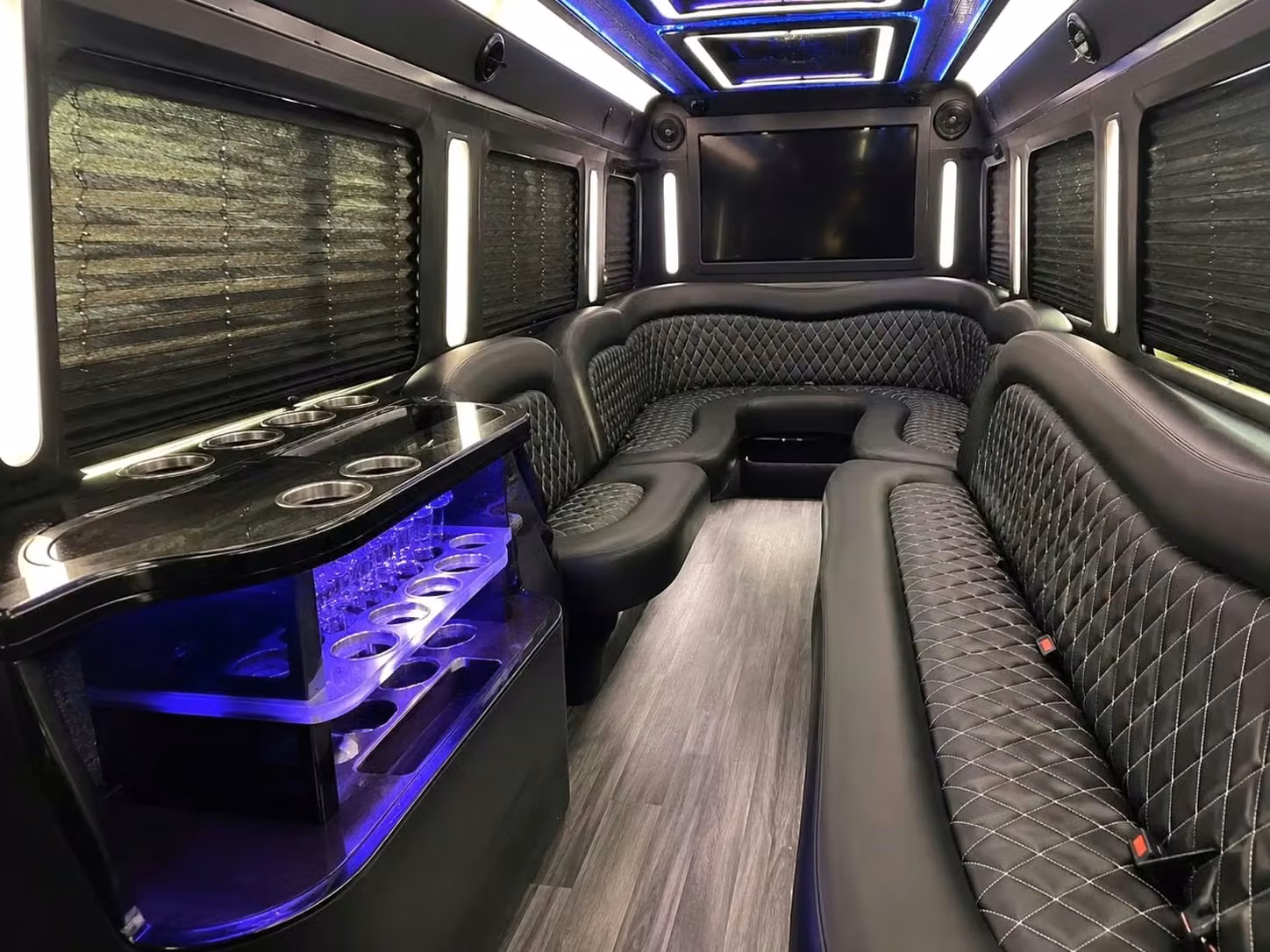 russellville party bus bar area