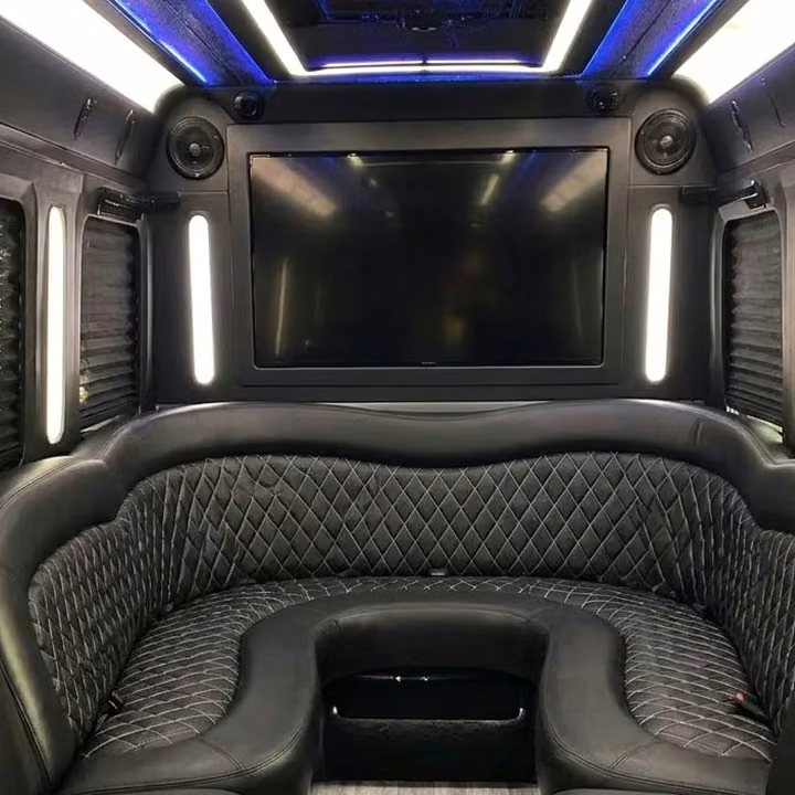 russellville party bus sound system