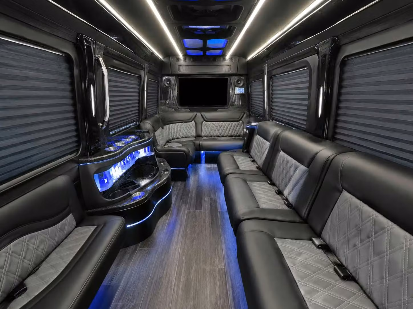 russellville sprinter limos and vip shuttles for backstage guests and headliners