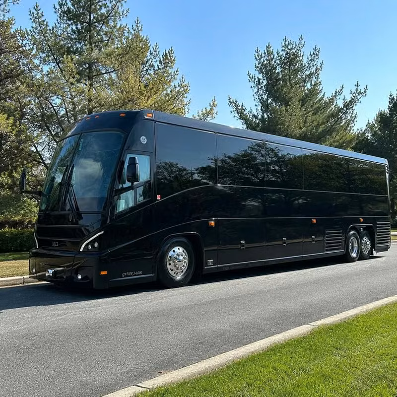 russellville airports charter bus guide