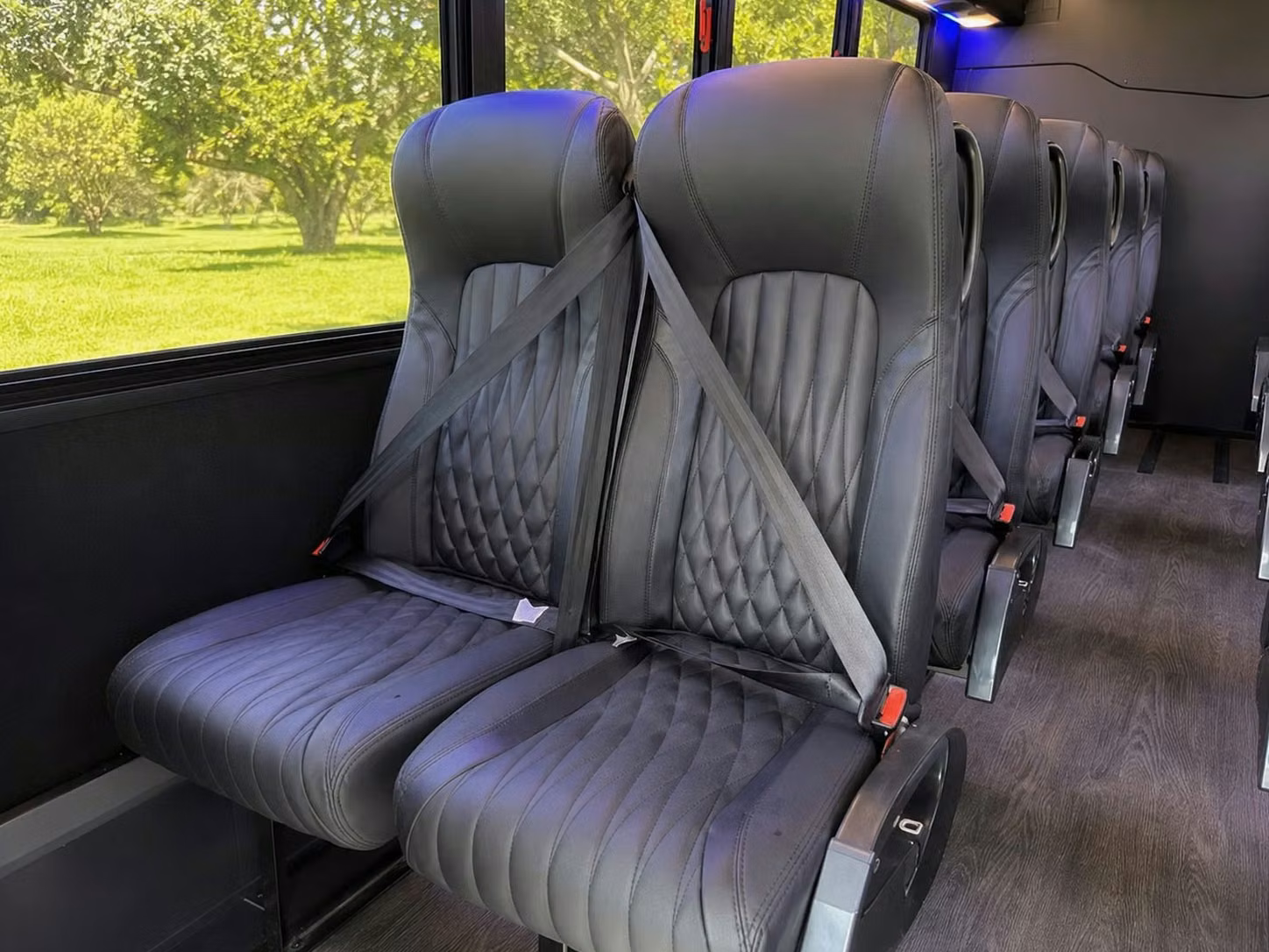 20 passenger minibus inside